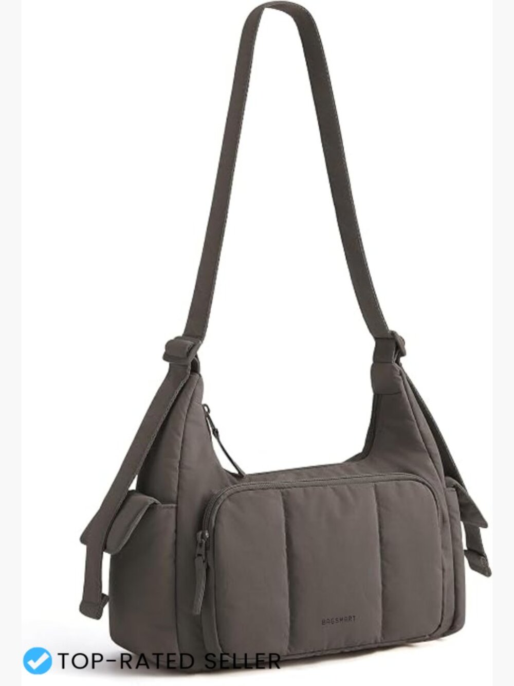 Small Puffer Crossbody Hobo Bag Lightweight Water Resistant Everyday Purse
